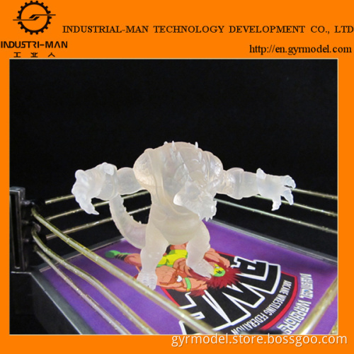 Semi-Transparent Resin 3D Printing Toy Prototype